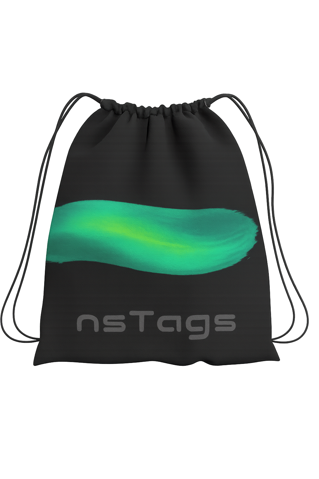Drawstring Bag - Fresh Momentum (Black)