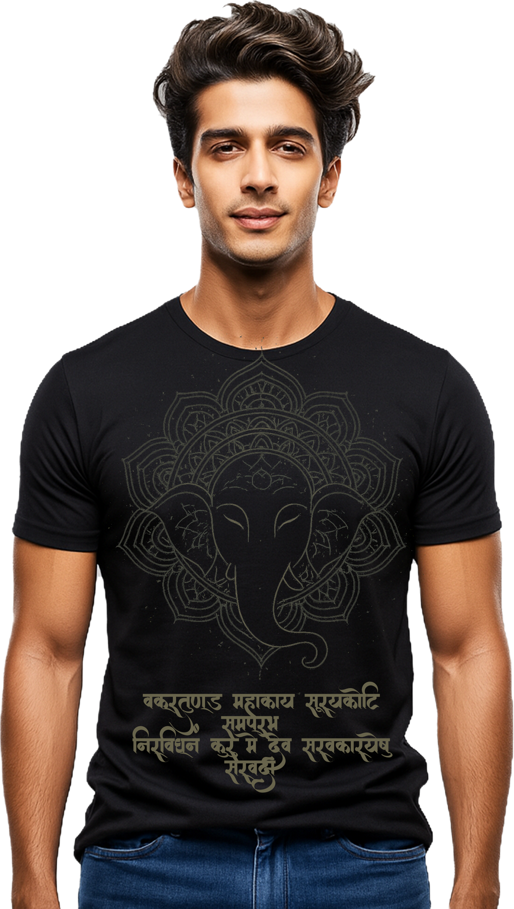 Ganesha – Vakratunda Mahakaya [Black]