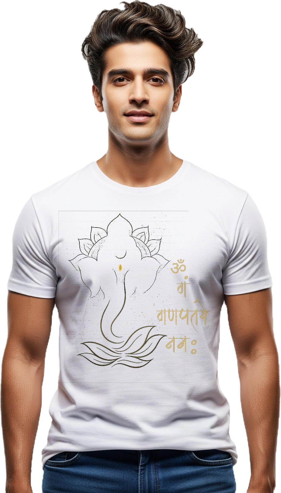 Ganesha – Ganapati Atharvashirsha Mantra [White]